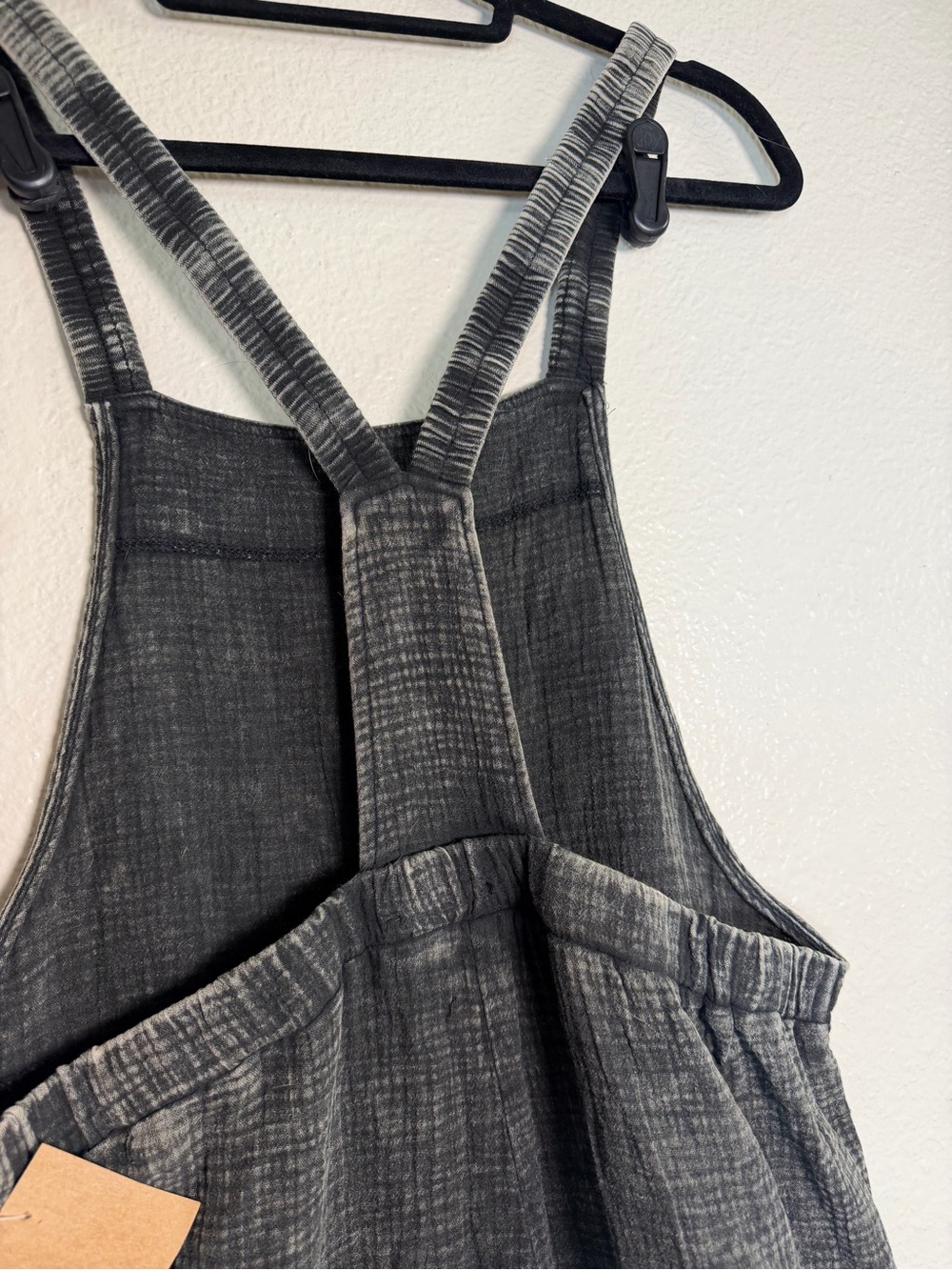 Zendana Textured Gauze Lightweight Wide Leg Overalls Sm Gardening Burningman - Picture 13 of 16
